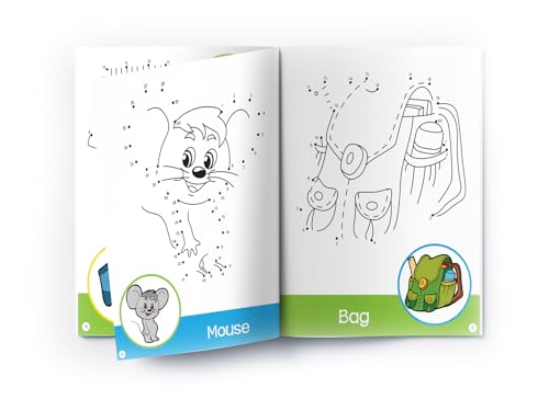 Dot To Dot | First Fun Activity Book For Kids | Beginner Connect-The-Dots Puzzles | Ages 4–7 | 2+ Hours Of Creative Play