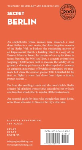 Secret Berlin: A guide to 200 unusual and unfamiliar places (Jonglez Secret Guides)