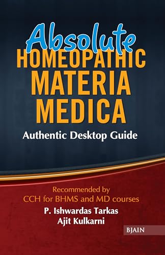 ABSOLUTE HOMEOPATHIC MATERIA MEDICA book cover