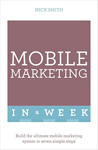 Mobile Marketing in a Week book cover