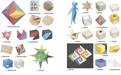 Art & Science of Geometric Origami: Create Spectacular Paper Polyhedra, Waves, Spirals, Fractals and More! (More than 60 Models!)