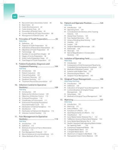 Textbook of Operative Dentistry, 5/E for BDS Students and Dental Practitioners | 35 Chapters, DCI Syllabus-Aligned with 18 Free Online Videos, Clinical Case Photos and Comparison Tables: 1