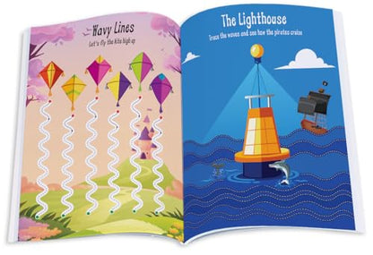 Tracing Book for Kids | Pencil Control Activity Book for Kids | Premium Quality Early Learning Tracing Lines & Pattern Writing Activities | Ages: 2 - 5 Years