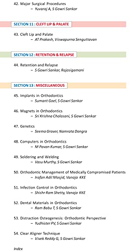 Textbook of Orthodontics (2nd Edition) [paperback] S Gowri Sankar,P S Viswapurna,Venkata Ramana Vannala [Jan 01, 2021]…