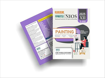 TOP NIOS Class 12 Painting T-332 English Medium Guide (Including Objective Type MCQs) | Updated with Latest Syllabus and Exam Pattern as per NIOS Latest Notification