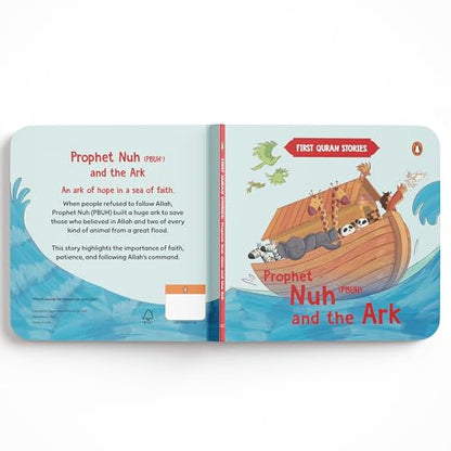 First Quran Stories: Prophet Nuh (PBUH) and the Ark: An Illustrated Story Book for Kids About Prophet | Inspirational Islamic Story | Teaches About Faith, Patience & Obedience to Allah | Ages 5+ [Select Learning]