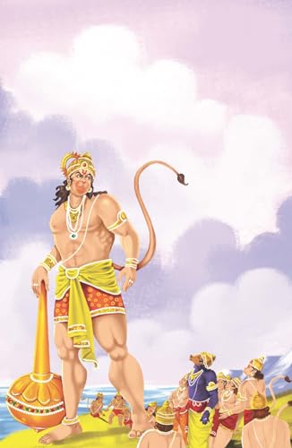Sunderkand by Goswami Tulsidas in Hindi, English & Sanskrit Language (Deluxe Hardbound edition with silk fabric),Lord Hanuman,Spirituality,Indian Mythology,Gift book,Worship & Devotion