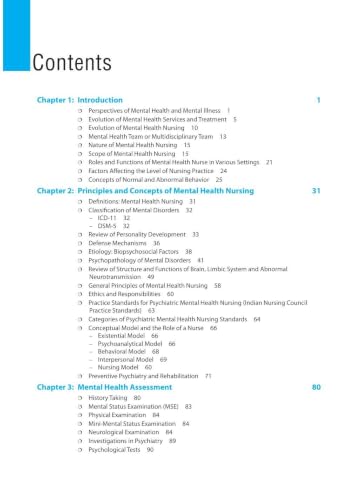 A Guide to Mental Health & Psychiatric Nursing, 6/E for BSc Nursing 5th & 6th Semester Students | ICD-11 Classification, Chapter-End MCQs, OSPE/OSCE Appendix & Latest Drug Guide: Semester V & VI: 1