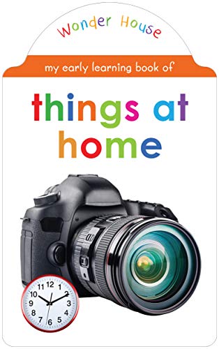 My early learning book of Things At Home: Attractive Shape Board Books For Kids book cover