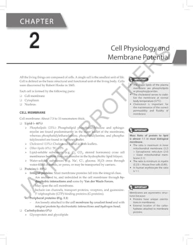 Review of Physiology, 9/E - A Must-have Book for All PG Medical Entrance Exam (NEET PG, INI-CET, FMGE, NEET MDS, AIAPGET) | Updated per Ganong's, ... and Berne & Levy with Image-based MCQs: 1