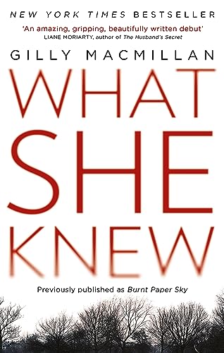 What She Knew: The worldwide bestseller from the Richard & Judy Book Club author book cover
