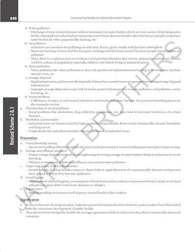Community Medicine Solved Question Papers