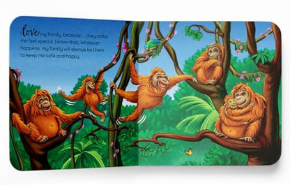 I Love My Family – A Heartwarming Illustrated Board Book For Kids | Celebrate Love, Togetherness & Everyday Moments With Parents, Siblings & ... 2–6 Years (I Love You Picture Book Series)