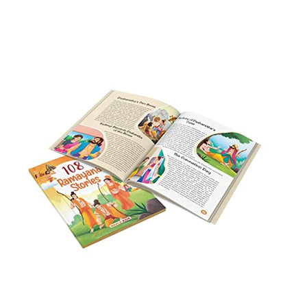 108 Ramayana Stories (Illustrated) - Story Book for Kids - English Short Stories - Epic of India - Bedtime Children Stories - 3 to 10 Years Old Children - Read Aloud to Infants, Toddlers