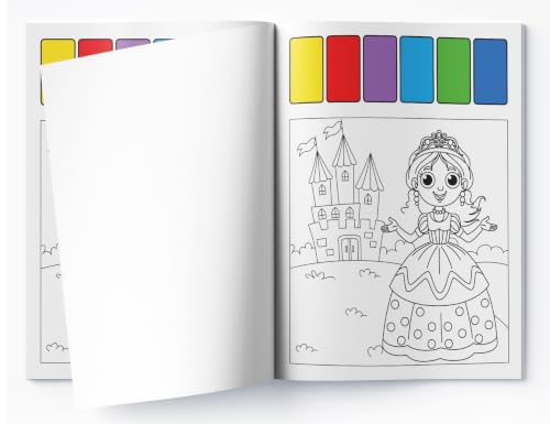 Pick & Paint - Coloring Activity Books for Girls (Pack of 5)