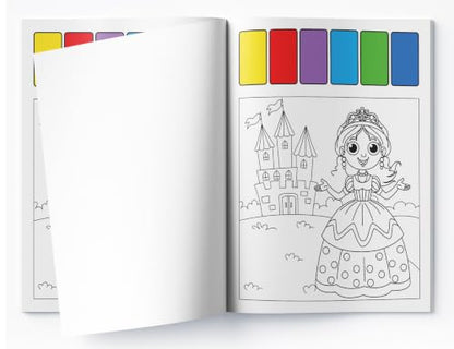 Pick & Paint - Coloring Activity Books for Girls (Pack of 5)