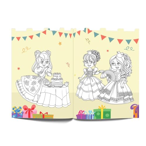 Princesses - Coloring and Sticker Activity Book (With 150+ Stickers)