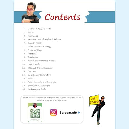 PW SKC Physics Crush Class 11 Handwritten Format Notes By Saleem Sir For JEE and NEET Exams (Hinglish Edition) | Most Important PYQs | From Basic to JEE Advanced via JEE/ NEET