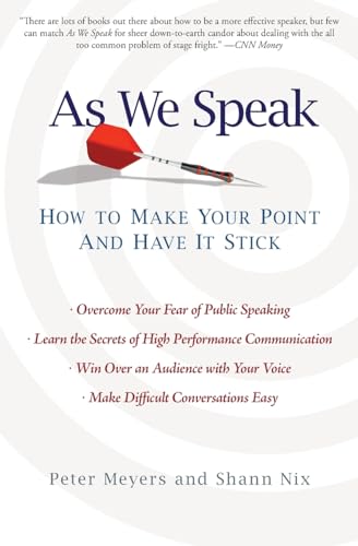 As We Speak: How to Make Your Point and Have It Stick book cover