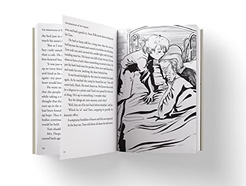 The Adventures of Tom Sawyer : llustrated Abridged Children Classic English Novel with Review Questions (Hardback