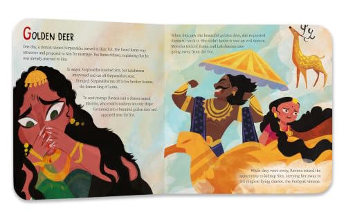 ABC Series- Ramayana: A First Introduction to the Hindu Mythology for Kids – Learn the Great Indian Epic from A to Z with Beautiful Illustrations I Timeless Values and Cultural Heritage [Select Learning]