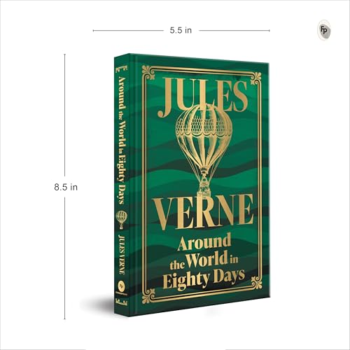 Around The World In Eighty Days (Deluxe Hardbound Edition) (Fingerprint Classics)