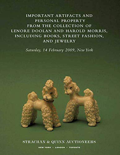 Important Artifacts and Personal Property from the Collection of Lenore Doolan and Harold Morris, In book cover