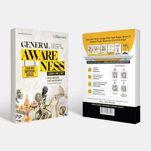 General Awareness Book | UCEED, NID, NIFT Exam Preparation | Creative Edge by Toprankers