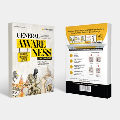 General Awareness Book | UCEED, NID, NIFT Exam Preparation | Creative Edge by Toprankers