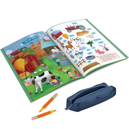 Picture Talk and Conversation Book for Kids (Colourful Pictures) - Age 2-6 Years - Good for Pre-schoolers, Toddlers