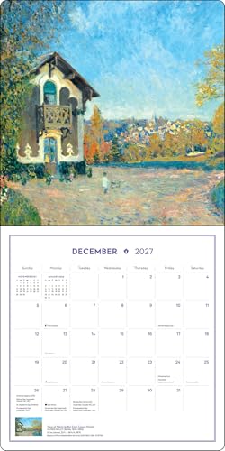Impressionism and Post-Impressionism 2027 Wall Calendar