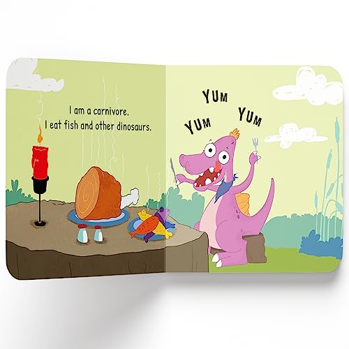 Spinosaurus – My First Dino Board Book: Illustrated Dinosaur Picture Book for Kids | Discover Fun Facts About the Sail-Backed Carnivore with Bright Images & Simple Text | Sturdy Board Book for Toddlers & Preschoolers | Ages 2–5 Years