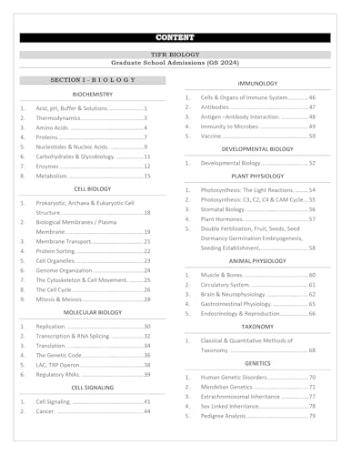 IIT JAM Biotechnology and TIFR Biology Previous Year Solved Paper Book- Topicwise Sorted PYQs with Detailed Explanation - 22 Years (2005 - 2026) | ... (TIFR Biology & IIT JAM Biotechnology Book)