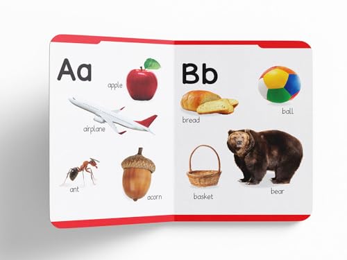 Early Learning Padded Book of Alphabet: Board Book for Kids | Learn ABC with Bright and Colorful Pictures | Durable Padded Board Book for Babies, Toddlers & Preschoolers | Ages 0–5 Years