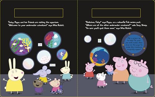 Peppa Pig: Peppa’s Underwater Adventure: A Magic Painting Book