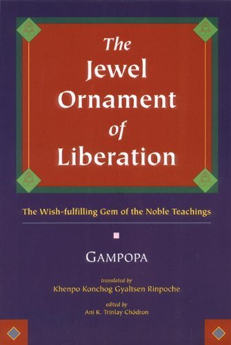 The Jewel Ornament Of Liberation book cover