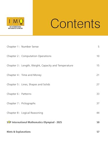 MTG International Mathematics Olympiad (IMO) Workbook Class 2 - Chapter-wise MCQs with Achievers Section - SOF Olympiad Books For 2026-27 Exam