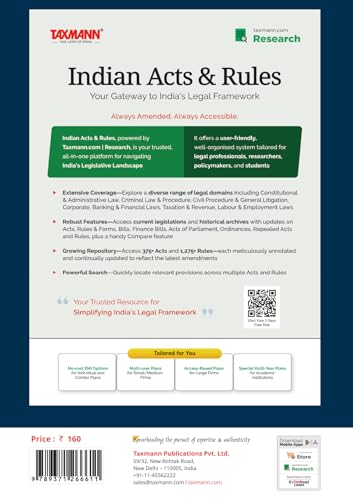 Taxmann's Limited Liability Partnership Act 2008 [Bare Act with Section Notes] – Provides the Fully Updated LLP Law with—Clear Section Notes | Recent Amendments | Case Law | Schedules