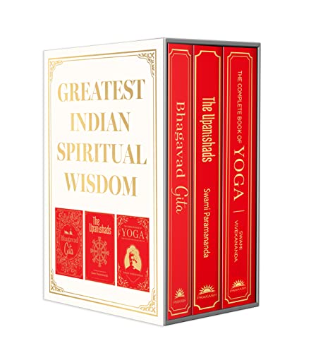 Greatest Spiritual Wisdom Set of 3 Books (Bhagwad Gita, The Upnishad, Complete of Yoga) book cover