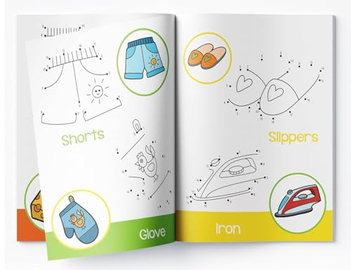 Preschool Activity Book | Dot-To-Dot – Tracing And Coloring Activity Book For Kids Ages 3–5 | Connect The Dots, Trace Lines & Color Fun Shapes And Animals | 2+ Hours Of Early Learning & Creativity