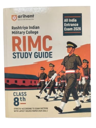 Arihant | Rashtriya Indian Military College | RIMC Study Guide Class 8th | All India Entrance Exam in 2026