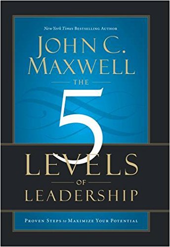 THE 5 LEVELS OF LEADERSHIP by John C. Maxwell book cover