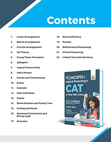Koncepts of Logical Reasoning for CAT & Other MBA Exams 4th Edition