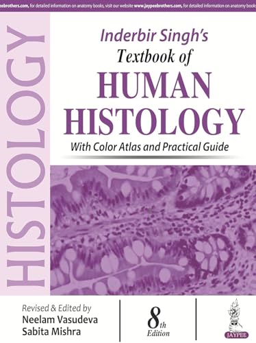 Inderbir Singh'S Textbook Of Human Histology With Colour Atlas And Practical Guide: With color Atlas and Practical Guide | Second Hand Used Book