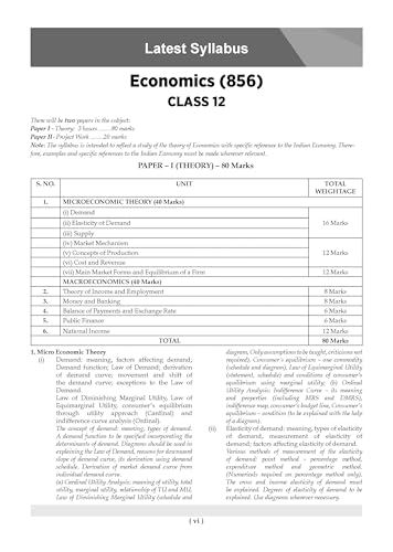 Oswaal Class 12 ISC Economics Question Bank (2017–2026) | Chapter-wise & Topic-wise with Competency Based Questions | For 2027 Exam | With Solved 2026 Board Paper | Self-Assessment Papers