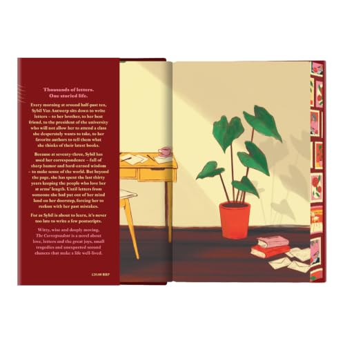 The Correspondent | Exclusive Deluxe Hardcover Collector's Edition with Stenciled Edges | Heartfelt Epistolary Literary Fiction Told Through Letters
