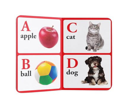 Abc - Board Book For Kids | Large Font | Age 0–5 Years | Early Alphabets Learning | Bold Letters | Bright Pictures | Letter Recognition | Babies | Toddlers | Preschoolers | Latest Edition