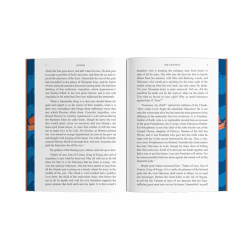 The Odyssey by Homer : Wilco Classics Sprayed Edge Premium Hardback Edition