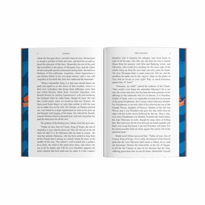 The Odyssey by Homer : Wilco Classics Sprayed Edge Premium Hardback Edition