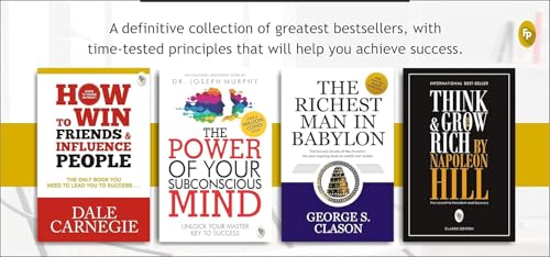 World’S Greatest Books For Personal Growth & Wealth (4 Books Boxset) Motivational | Life-Lesson | Self Help | Gift Pack | Premium Paperback | Think & Grow Rich | Power Of Your Subconscious Mind & More